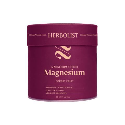 Herbolist magnesium poeder forrest fruit