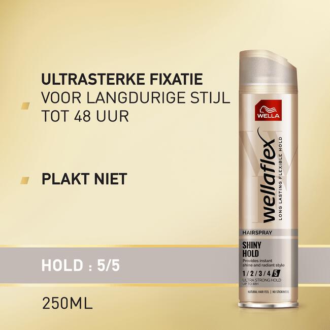 Wella WellaFlex Shiny Hold​ Haarspray 250 ML