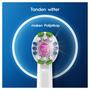 Oral-B 3D White Opzetborstels Wit 4 Stuks
