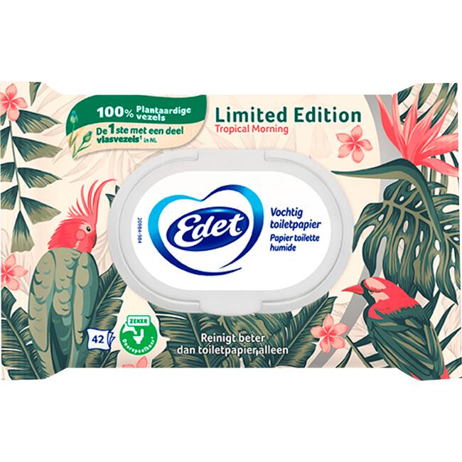 Edet Limited Edition Vochtig Toiletpapier 42 Stuks
