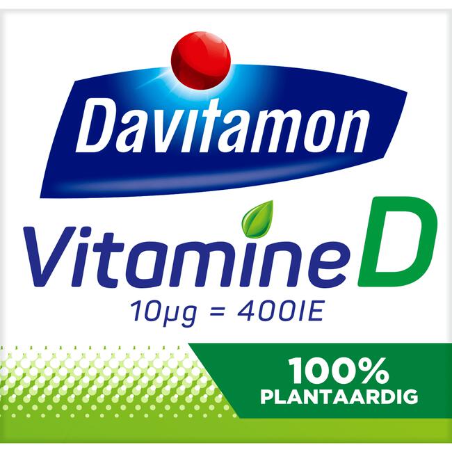 Davitamon Vitamine D Vegan 1 per Dag 30 Stuks