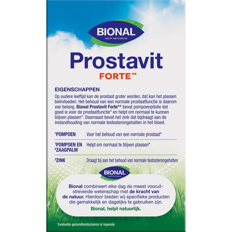 Bional Prostavit Forte Capsules 30 stuks