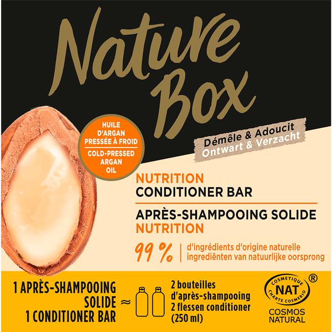 Nature Box Argan Nutrition Conditioner Bar 85 GR