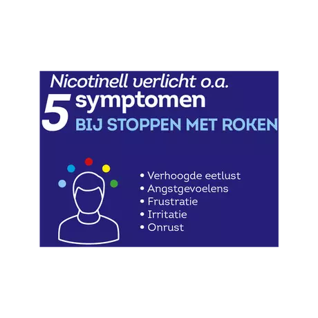 Nicotinell Kauwgom Cool Mint 4 MG Stoppen met Roken 96 stuks