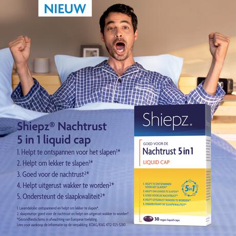 Shiepz Nachtrust 3in1 Liquid Capsules 50 stuks
