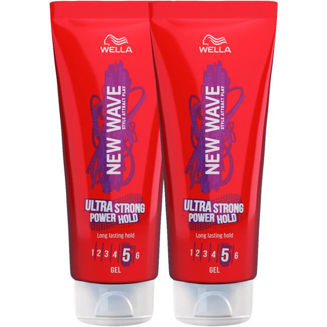 Wella New Wave Ultra Strong Power Hold Haargel 2x200 ML