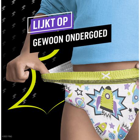 Ninjamas Pants Luierbroekjes Jongen Maat 7 4-7 Jaar 10 Stuks