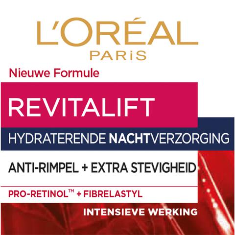 L'Oréal Paris Revitalift Anti-Veroudering Nachtcrème Met Retinol 50 ML