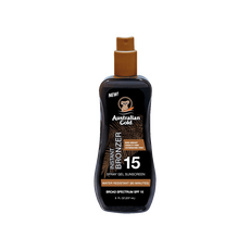 Australian Gold Instant Bronzer Zonnebrand Spray Gel SPF15 237 ML