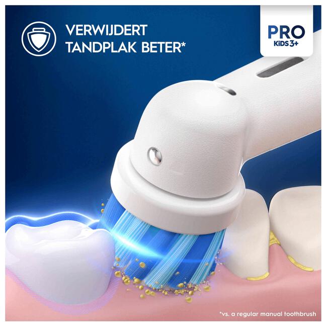 Oral-B Pro Kids Spiderman Opzetborstels - 4 Stuks