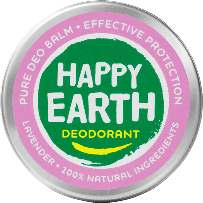Happy Earth 100% Natuurlijke Lavender Deodorant Balm 45 GR