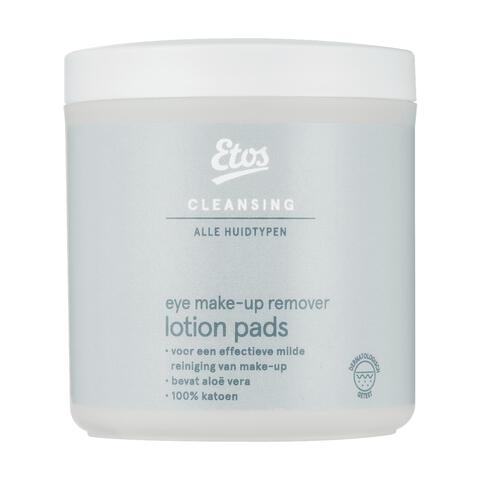 Etos Eye Make-Up Remover Lotion Pads 100 stuks
