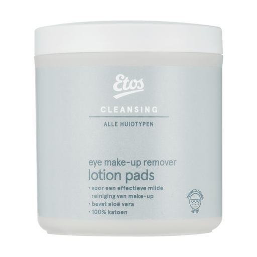 Etos Eye Make-Up Remover Lotion Pads 100 stuks