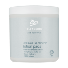 Etos Eye Make-Up Remover Lotion Pads 100 stuks
