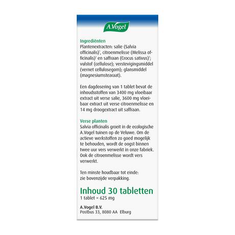 A.Vogel Nachtrust2* Tabletten Overgang1* 30 stuks