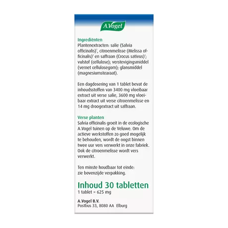 Nachtrust Overgang Tabletten 30 stuks