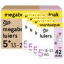 Etos Woezel & Pip Luiers Junior+ Maat 5+ 13-27 kg Megabox 4x42 stuks