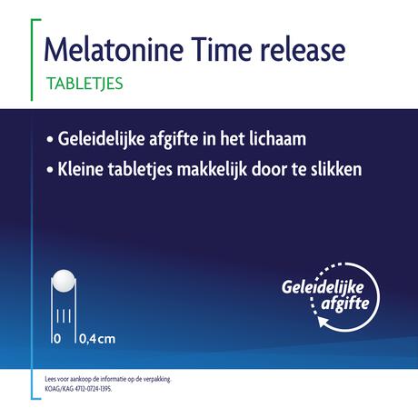 Shiepz Melatonine Time Release 0,1 mg 500 tabletten