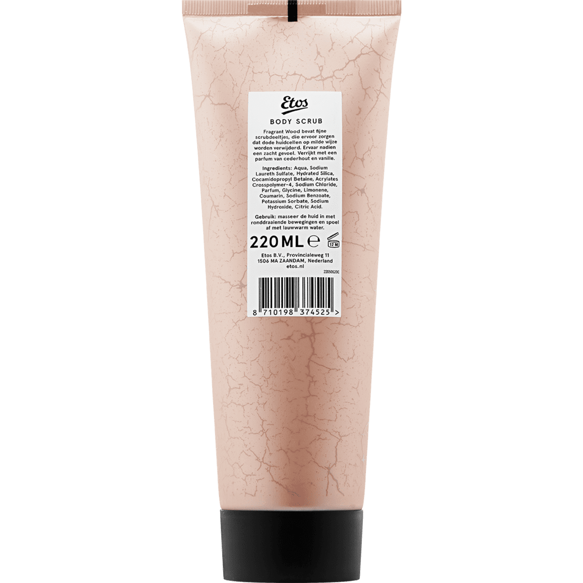 Etos Body Scrub Fragrant Wood 220 ML Etos