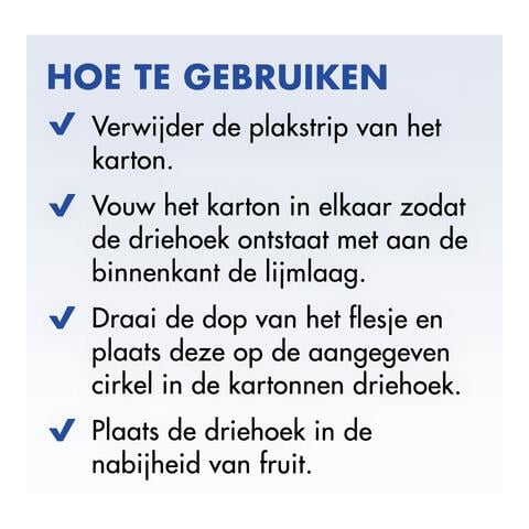 Roxasect Fruitvliegjes Vanger 1 stuk