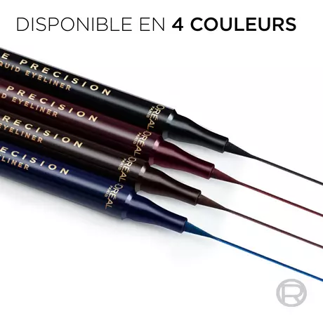 L'Oréal Paris Haute Precision Eyeliner 01 Noir Silk Zwart