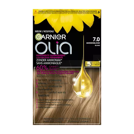Garnier Olia Permanente Haarverf 7.0 Blond
