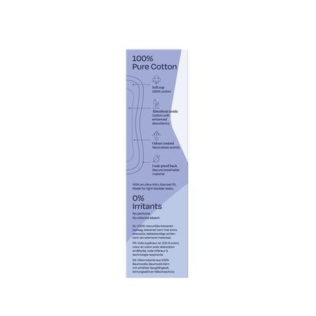 Sanature 100% Katoenen Incontinentie Inlegkruisjes Light Plus 20 Stuk