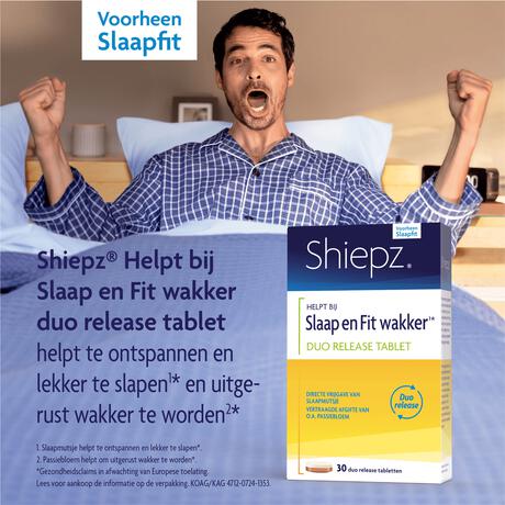 Shiepz Slaapfit 30 tabletten