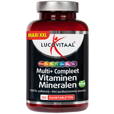 Lucovitaal Multi+ Compleet Vitaminen Mineralen Kauwtabletten 365 stuks