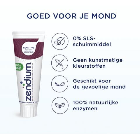 Zendium Sensitive Tandpasta 75 ML