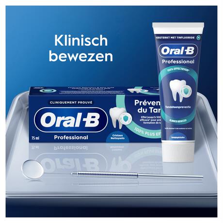 Oral-B Professional Tandsteenpreventie Tandpasta - 75 ML