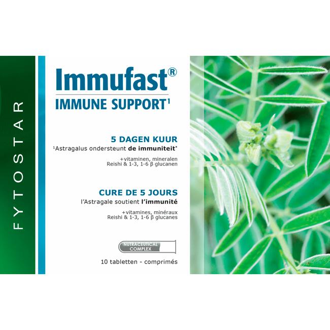 Fytostar Immufast Immune Support 5 dagen 10 tabletten