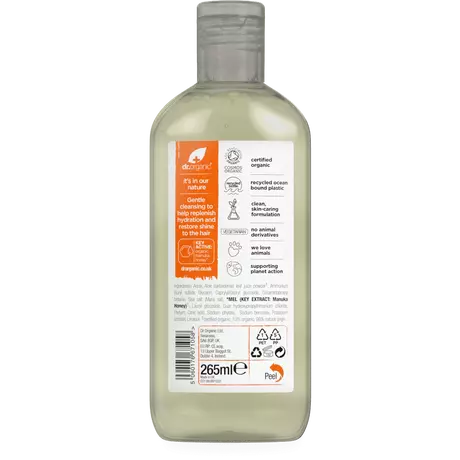 Dr. Organic Manuka Honey Shampoo 265 ML
