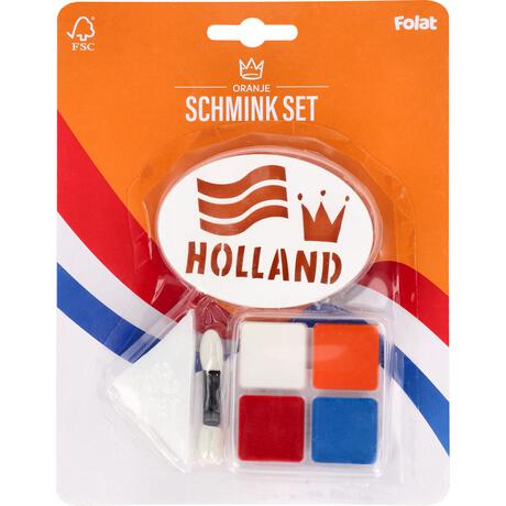 Set stencil + Schmink Oranje