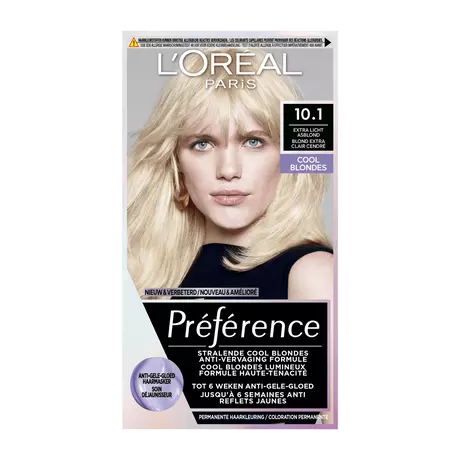L'Oréal Paris Préférence Permanente Haarverf 10.1 Helsinki