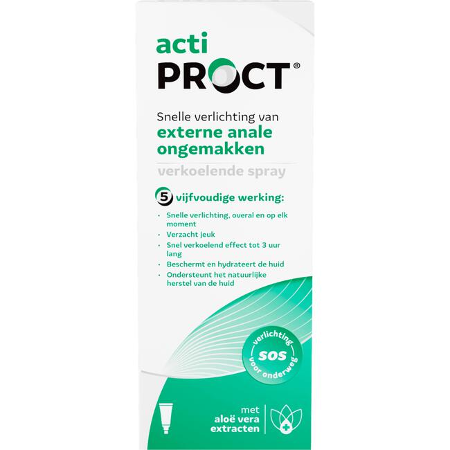 Actiproct Anale Ongemakken Spray 50 ML  