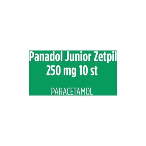 Panadol Junior Zetpillen 250 mg Paracetamol voor kinderen van 1 tot 6 jaar 10 stuks