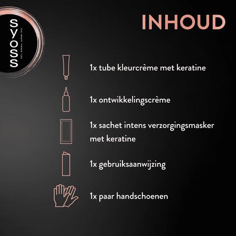 Syoss Haarverf 2-1 Zwartbruin