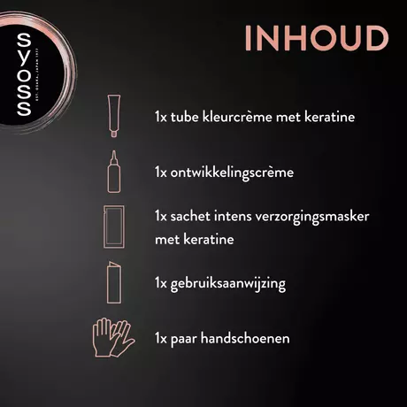 Syoss Haarverf 2-1 Zwartbruin