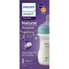 Philips Avent Natural Response Babyfles Nighttime 3M+ SCY903/81 260 ML