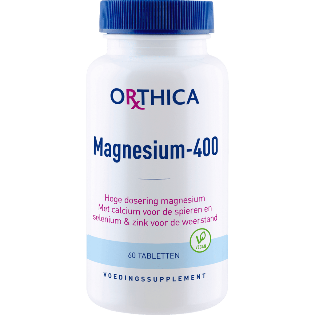 Orthica Magnesium400 Voedingssupplement 60 EA Etos