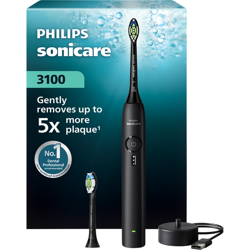 Philips Sonicare Elektrische Tandenborstel 3100 Series Zwart - HX4032/32