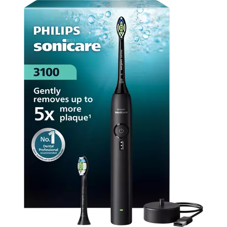 Philips Sonicare Elektrische Tandenborstel 3100 Series Zwart - HX4032/32