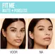 Maybelline New York Fit Me Matte+Poreless Foundation 130 Buff Beige 30 ML