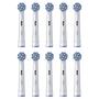Oral-B Sensitive Clean Opzetborstels Wit - 10 Stuks
