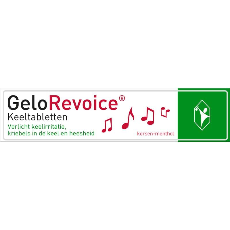 GeloRevoice Keel Cherry Menthol 20 tabletten