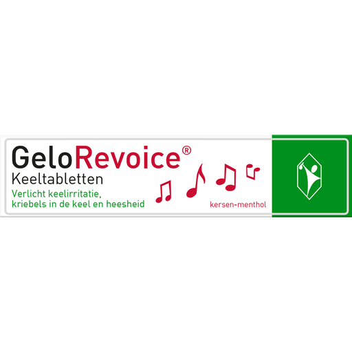 GeloRevoice Keel Cherry Menthol 20 tabletten
