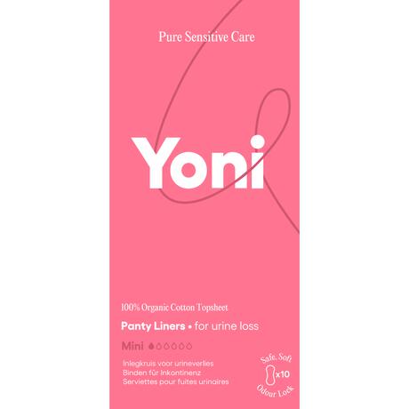 Yoni Inlegkruisje Urineverlies Bio Katoenen Toplaag 20stuks