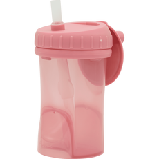 Difrax Anti Lek Rietjes Beker Raspberry
