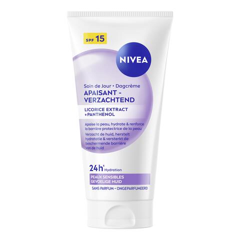 NIVEA Essentials Dagcrème +24H Sensitive SPF15 50 ML